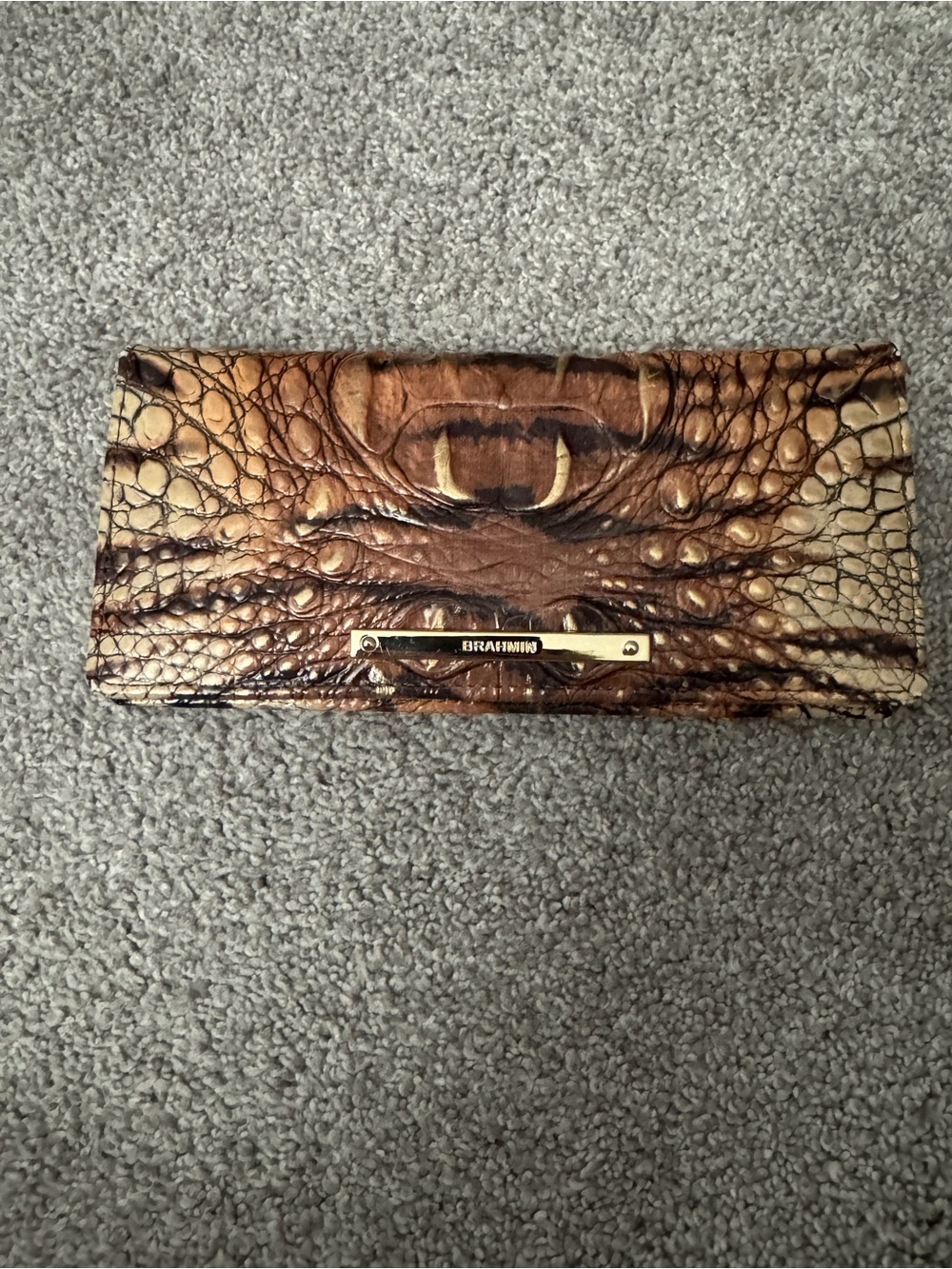 Brahmin Medium Asher Feline Ombre Tote with Ady Wallet - Picture 7 of 16